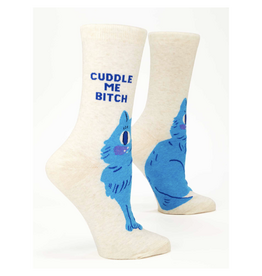 Cuddle Me Bitch Women's Crew Socks