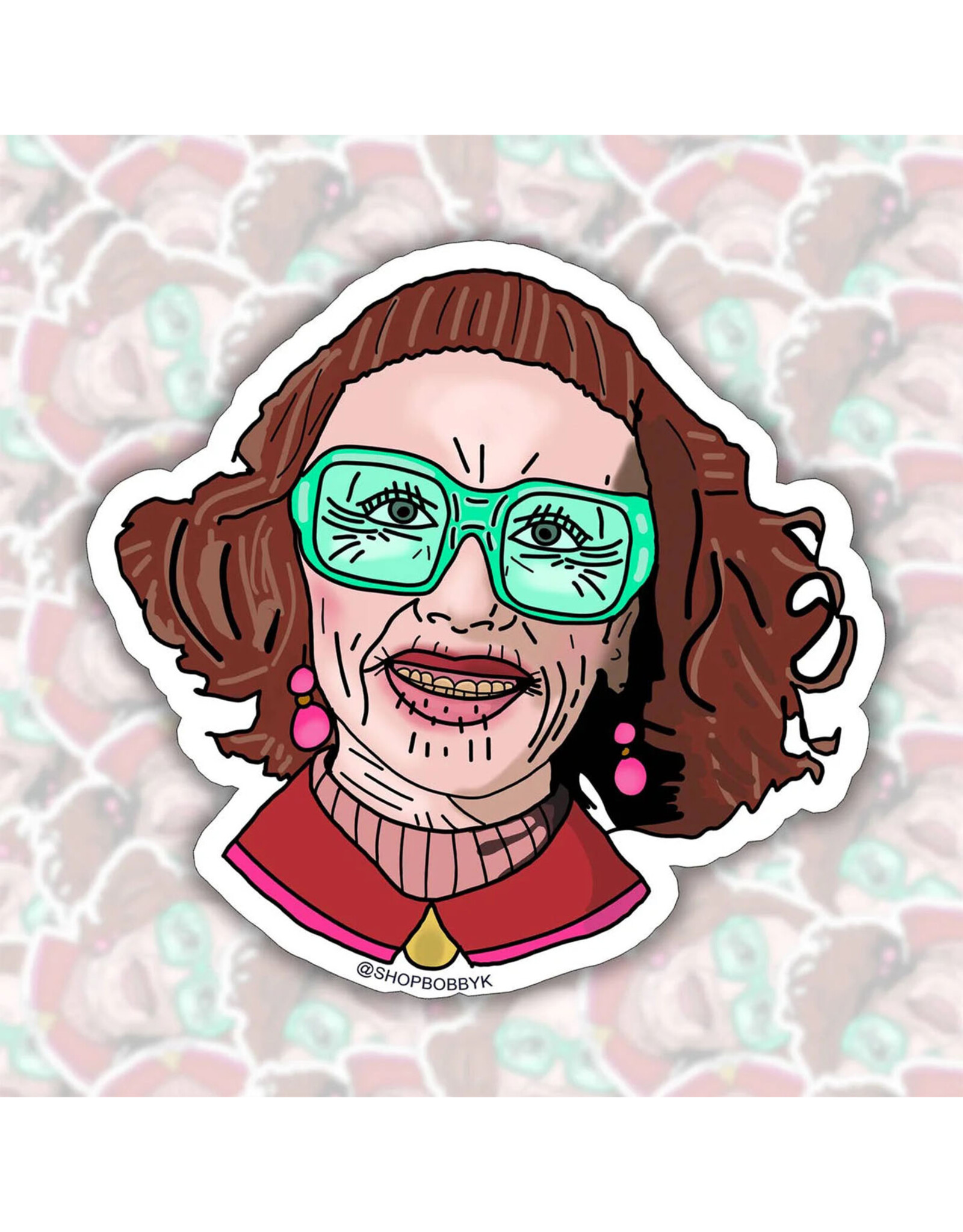 Aunt Gladys (Weapons) Sticker