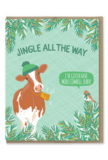 More Cowbell Holiday Card
