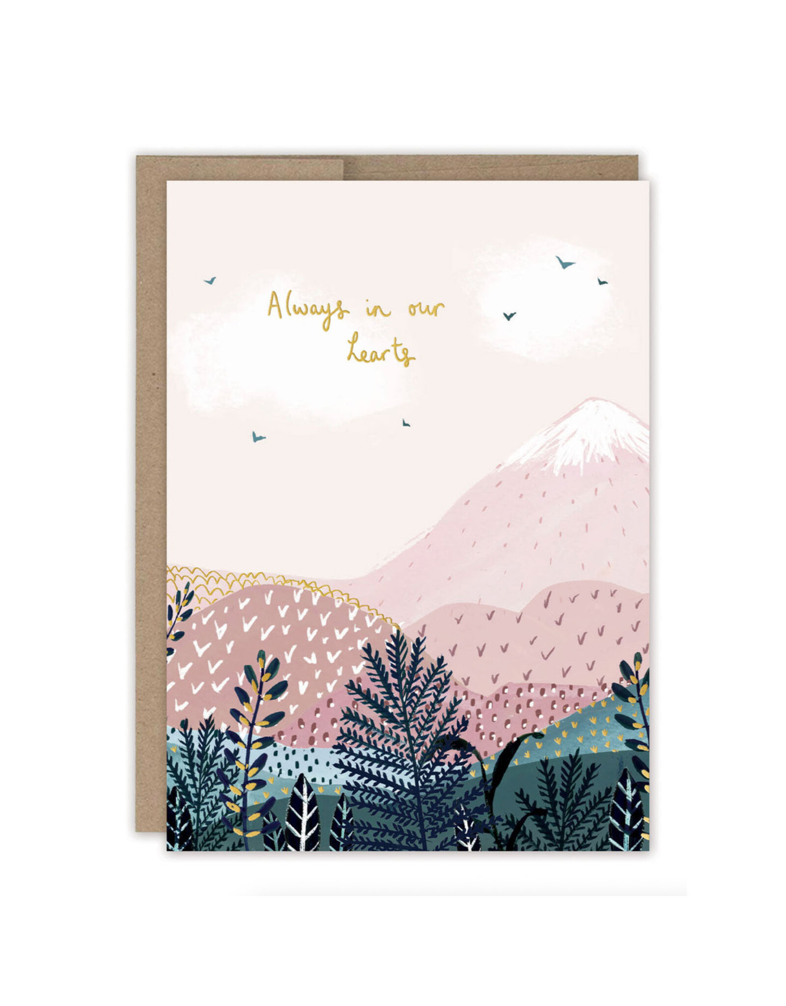Always in Our Hearts Greeting Card