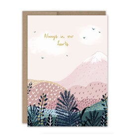 Always in Our Hearts Greeting Card