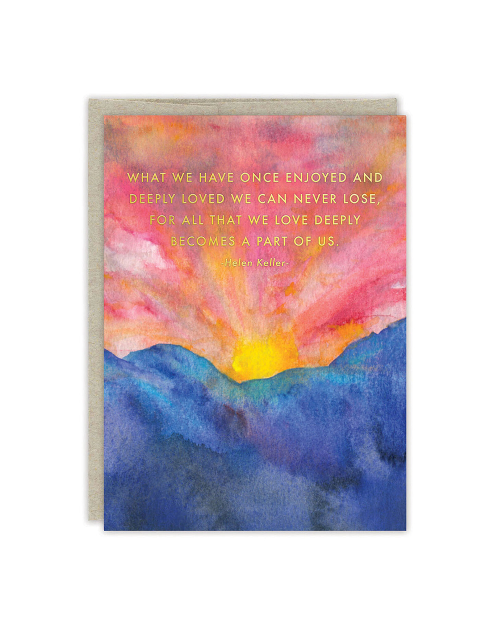 Part of Us Helen Keller Greeting Card