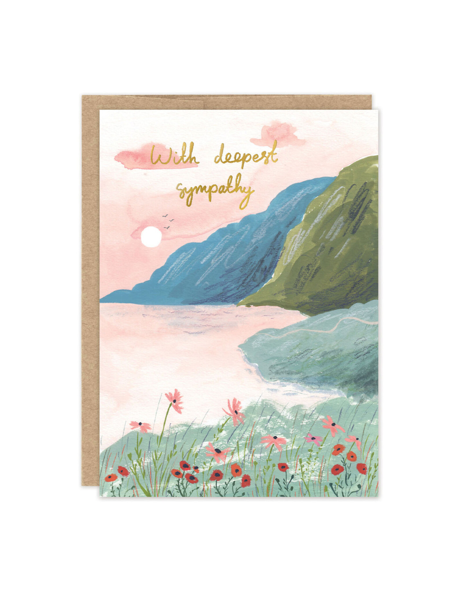 Lakeshore Sympathy Greeting Card