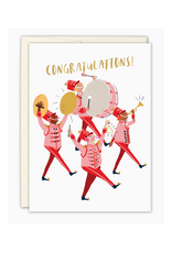 Congratulations Marching Band Greeting Card