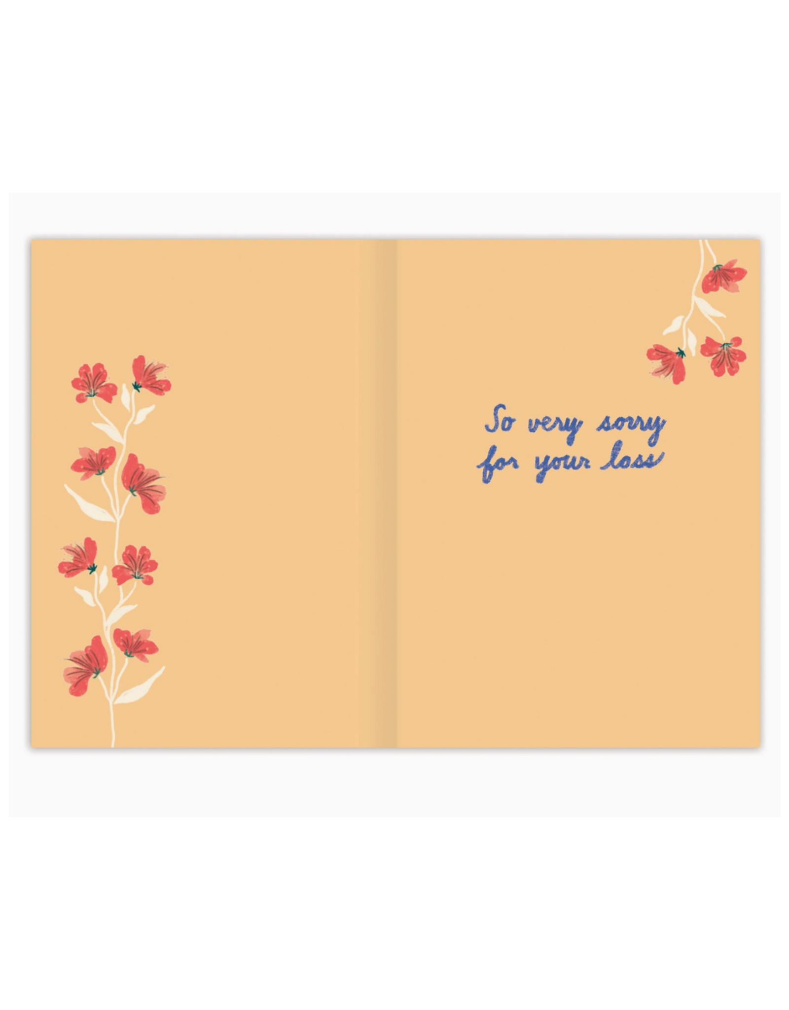 Thinking of You Evening Bouquet Greeting Card
