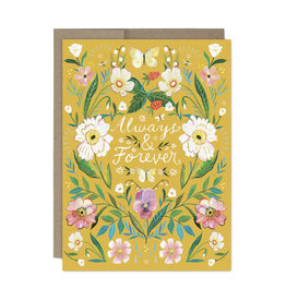 Always & Forever Anniversary Greeting Card