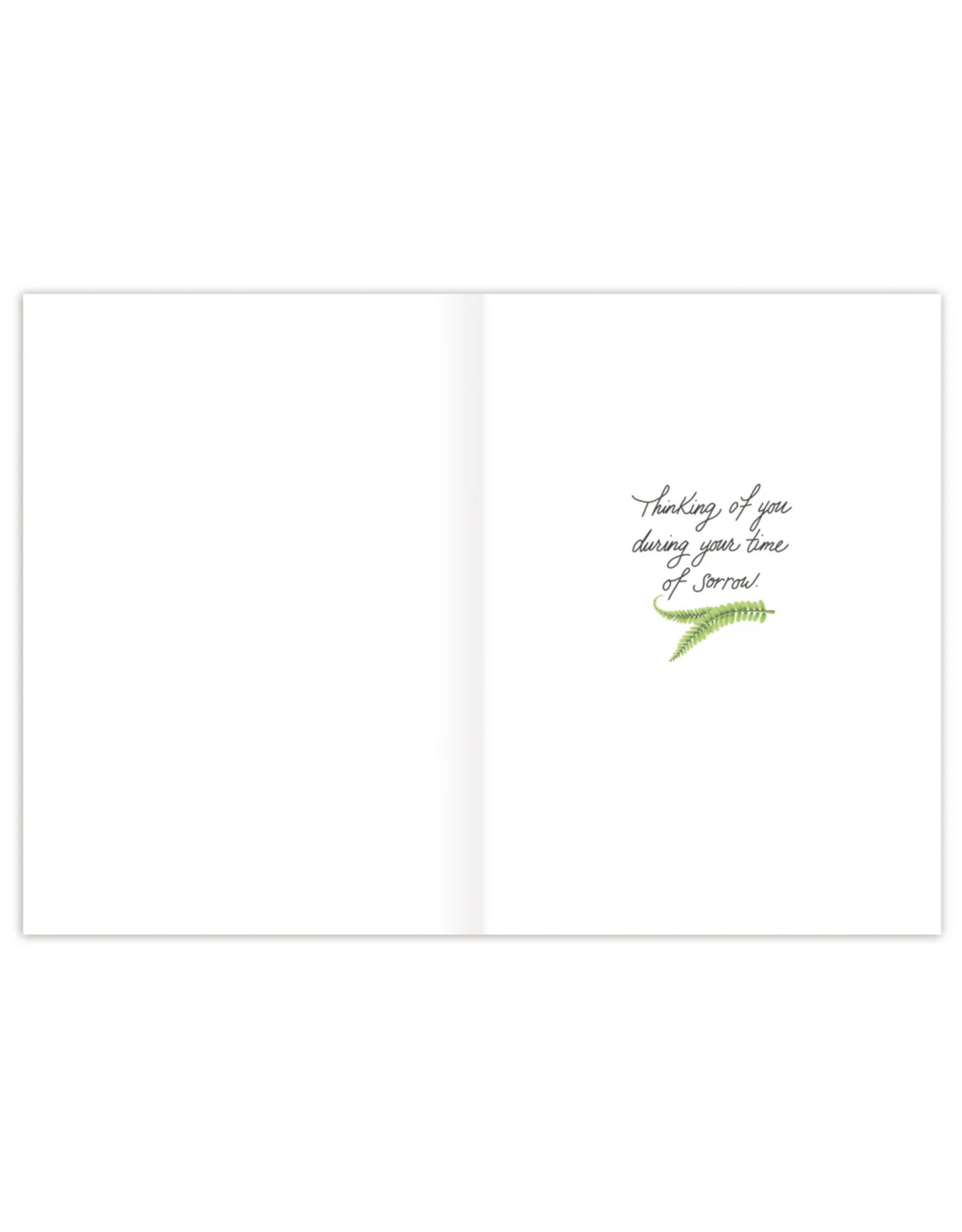 Woodland Sympathy Greeting Card