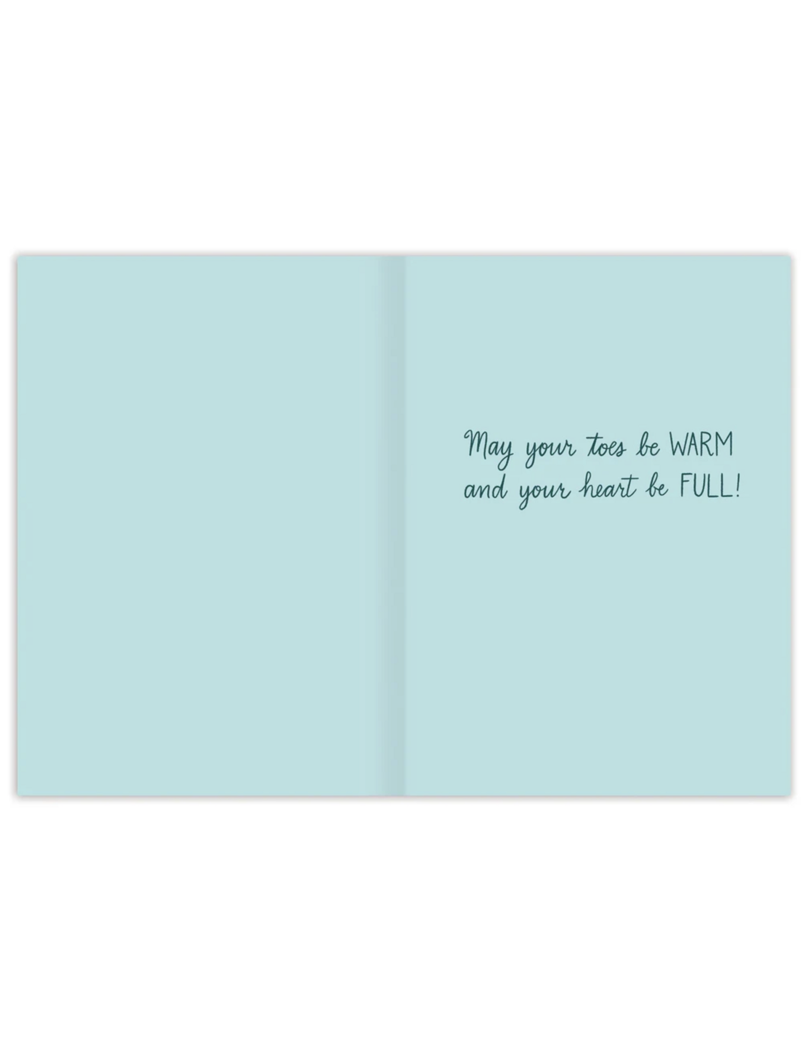 Enjoy The Beauty Of The Season Greeting Card