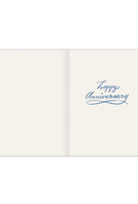 Seaside Puffins Anniversary Greeting Card