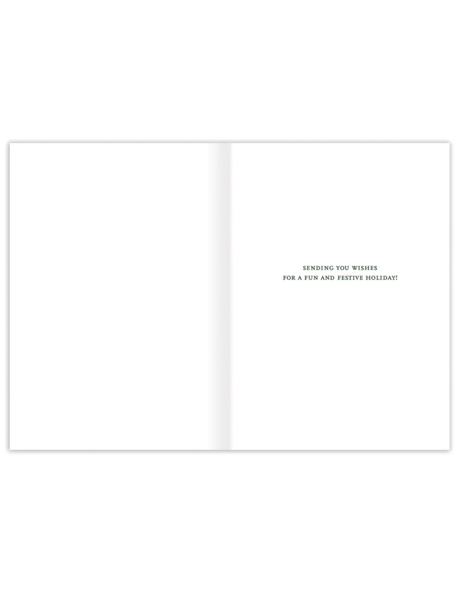 Poinsettia Holiday Greeting Card