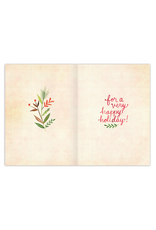 Warm Winter Wishes Cabin Boxed Holiday Cards - Set of 10