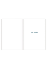 Sending Love Across Miles Snowy Greeting Card