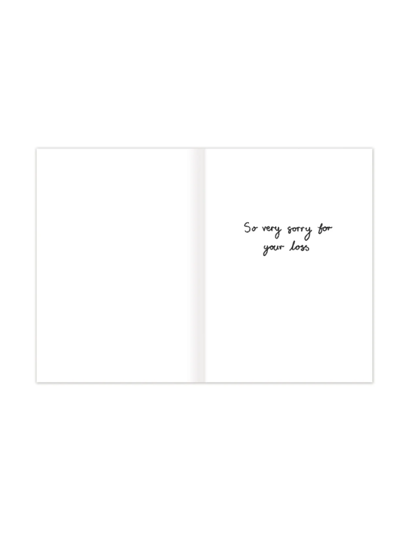 Lakeshore Sympathy Greeting Card