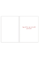 Happy Christmas Lovely Friend Fox Greeting Card