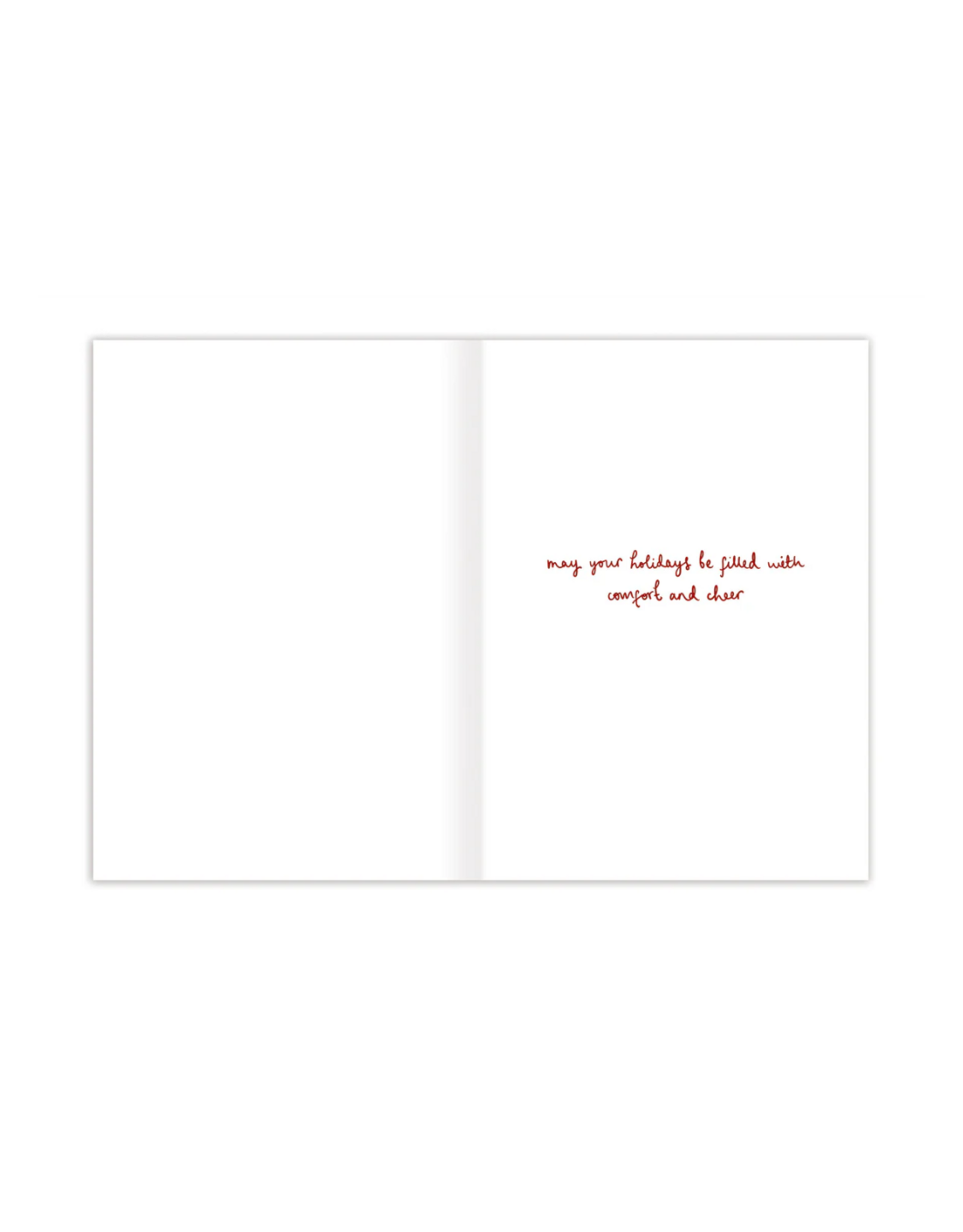 Animals in Stockings Holiday Greeting Card