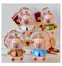 Space Capybara Keychain Charm (Assorted)