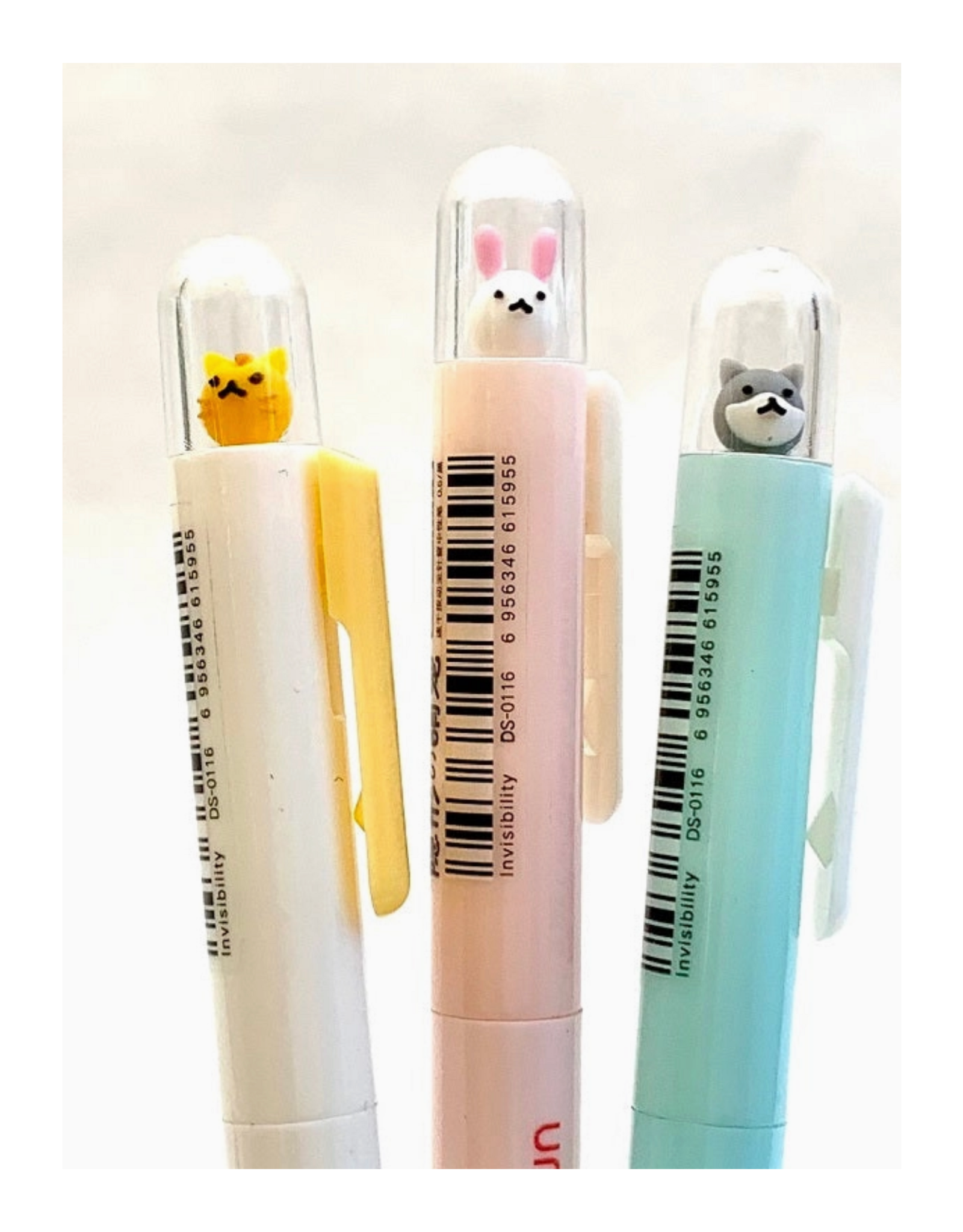 Peekaboo Animals Clicky Gel Pen (Assorted)