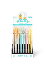 Peekaboo Animals Clicky Gel Pen (Assorted)