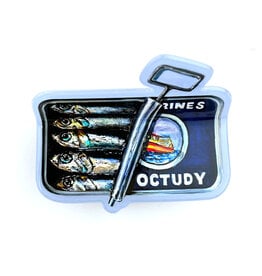 Sardine Tin Claw Clip