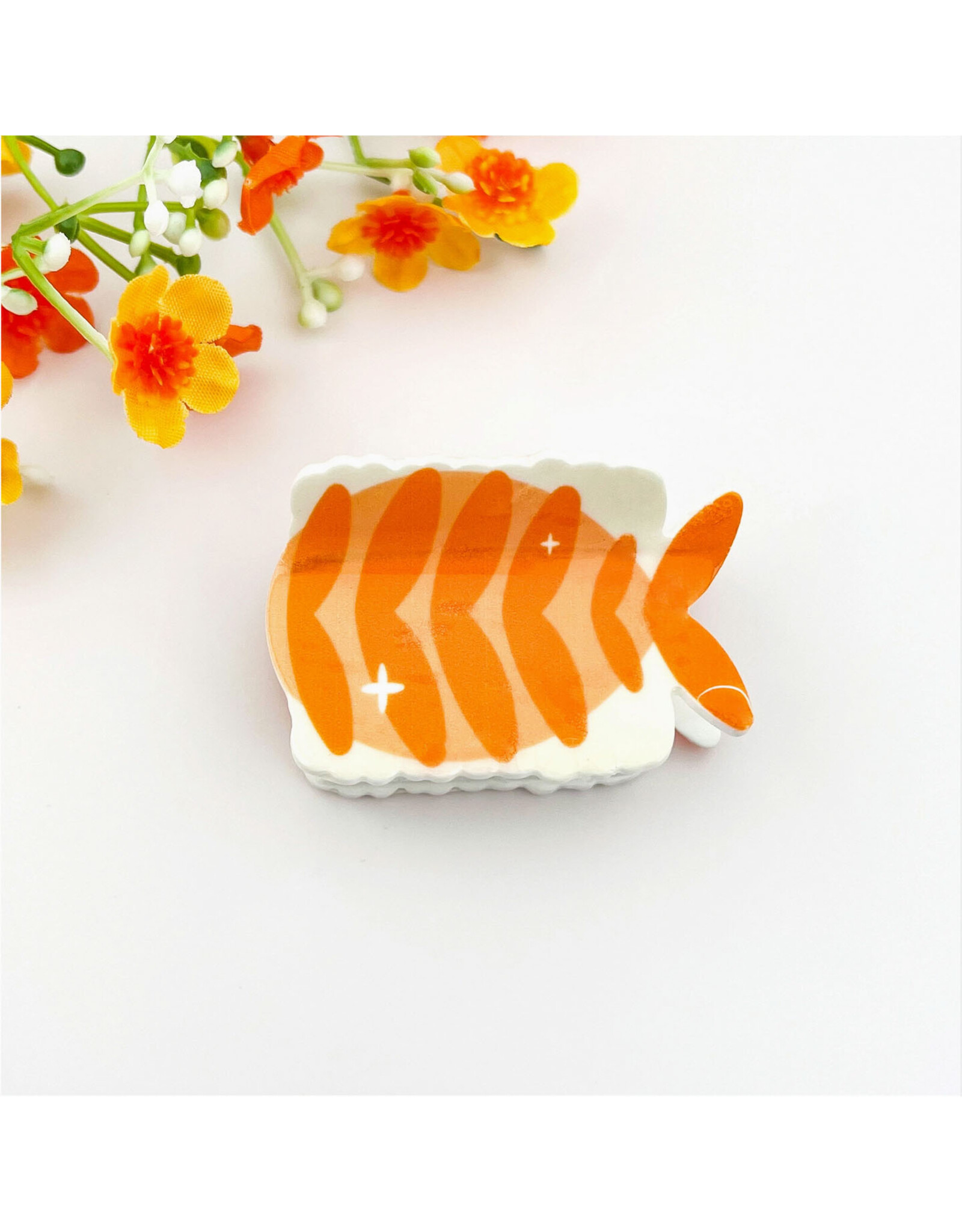 Creative Shrimp Sushi Claw Clip
