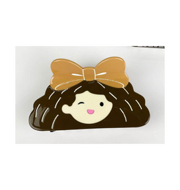 Little Girl Bow Claw Clip