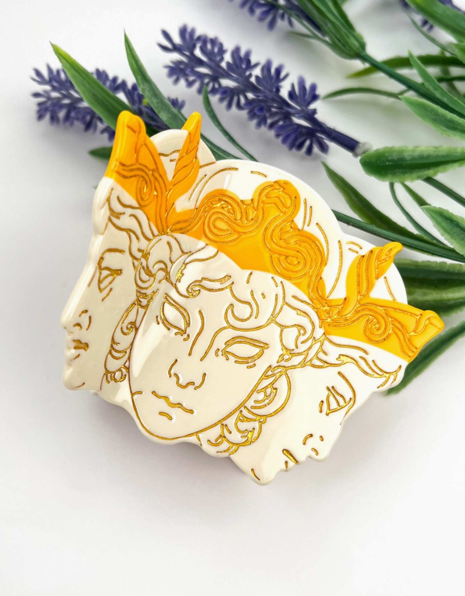 Medusa Gorgon Claw Clip