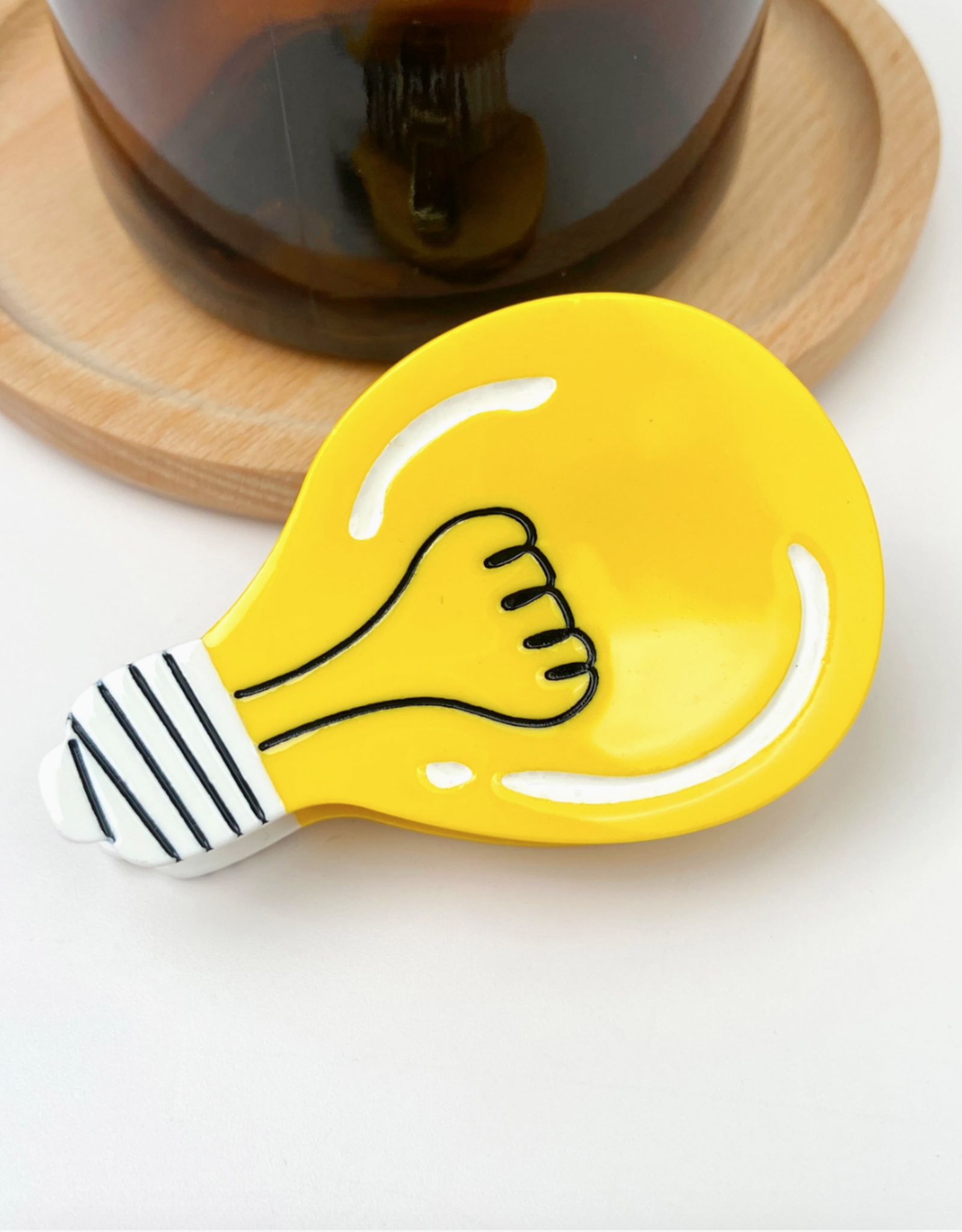 Creative Light Bulb Claw Clip