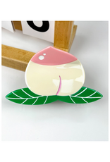 Pink Peach Claw Clip
