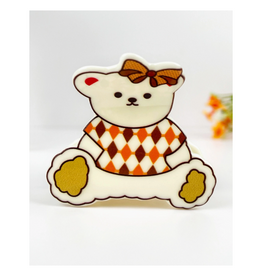 Preppy Bear Claw Clip