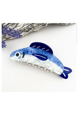 Blue Sardine Claw Clip - Small