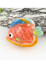 Multicolor Angelfish Claw Clip