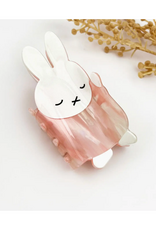 Blanket Bunny Claw Clip - Pink