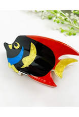 Black Angelfish Claw Clip