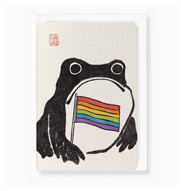 Lgbtq+ Ezen Frog Greeting Card