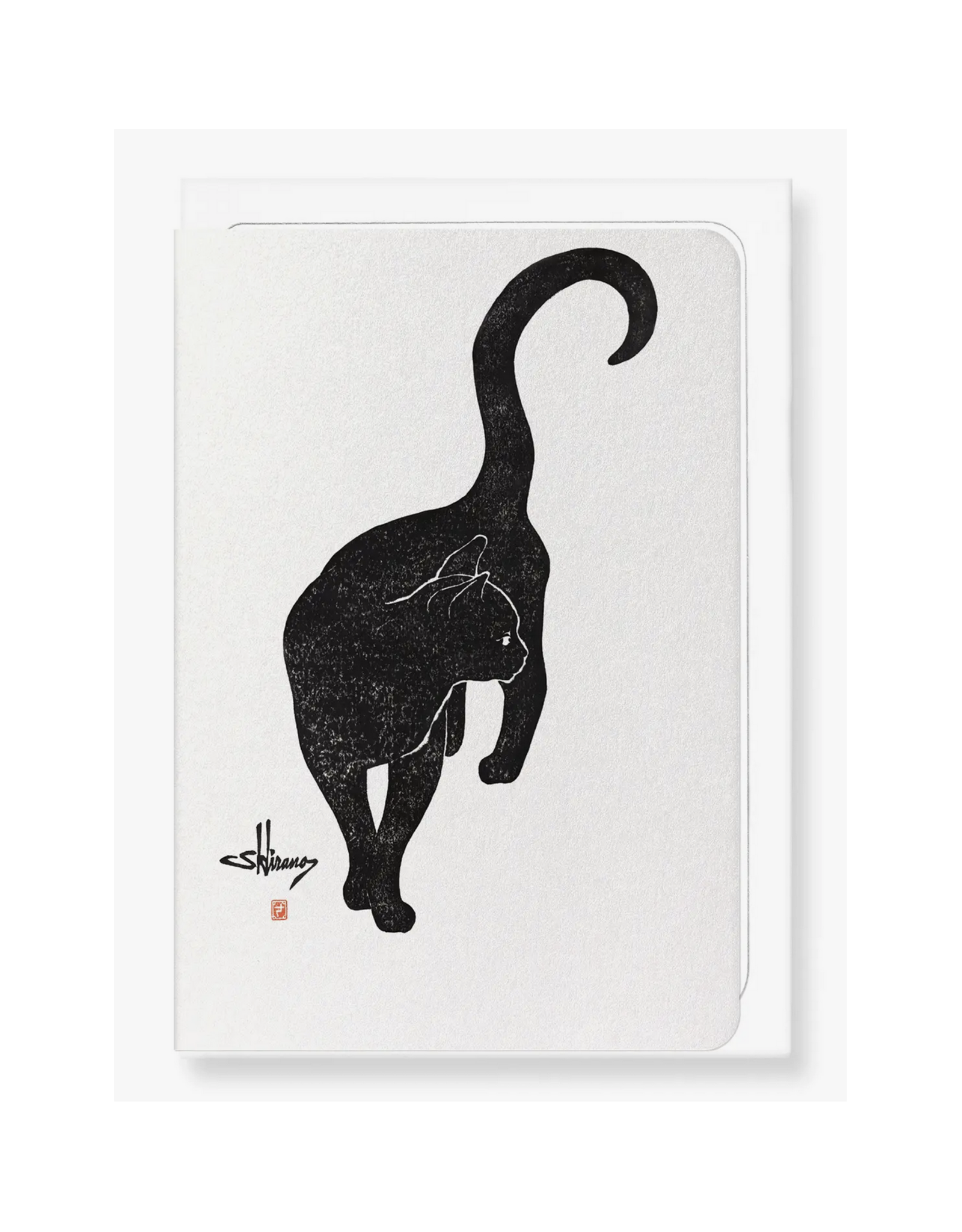 Cat No. 2 Japanese Greeting Card
