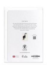 Cat No. 2 Japanese Greeting Card