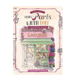 Urban Anna's From Paris With Love Coloring Book