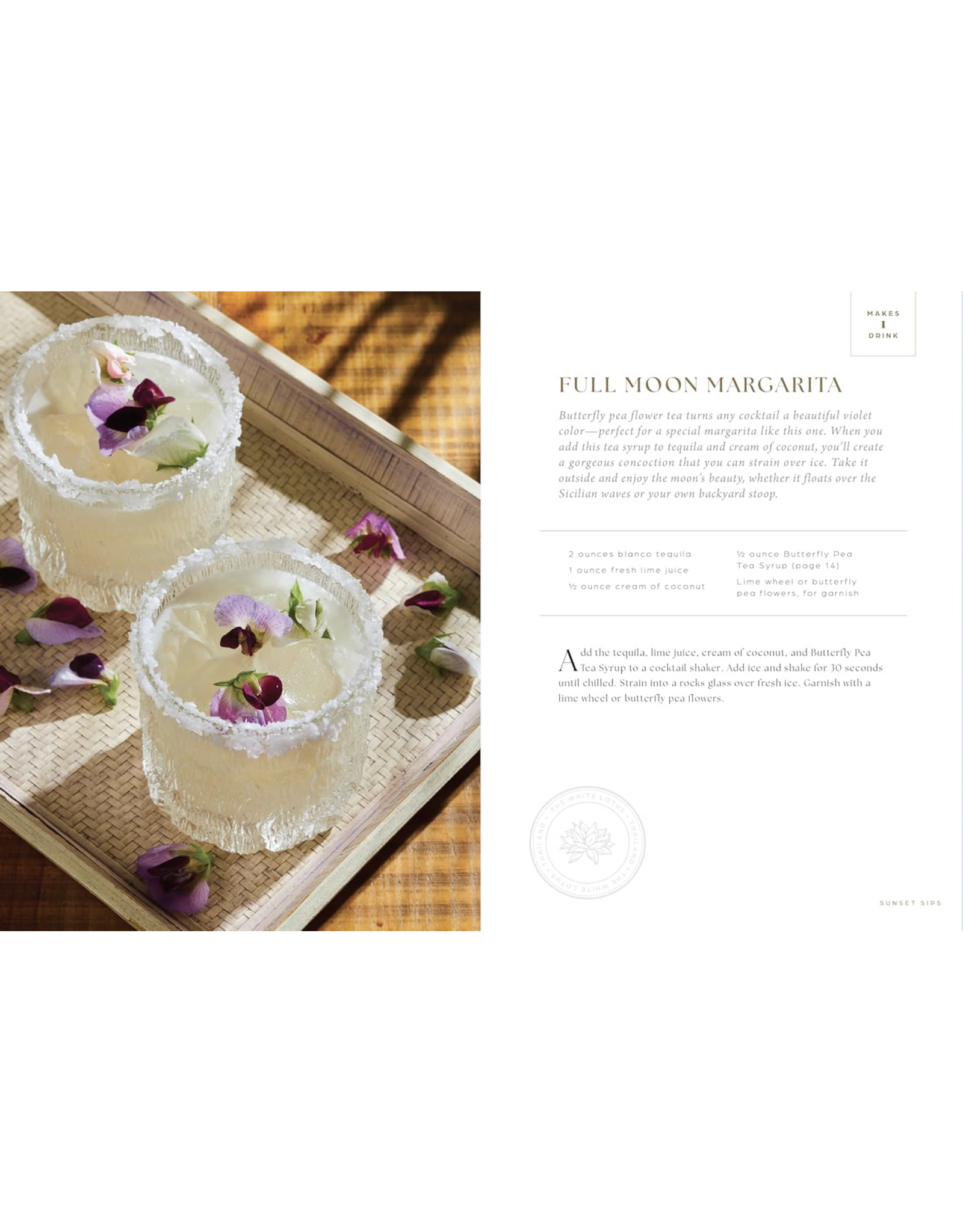 The White Lotus Official Cocktail Collection