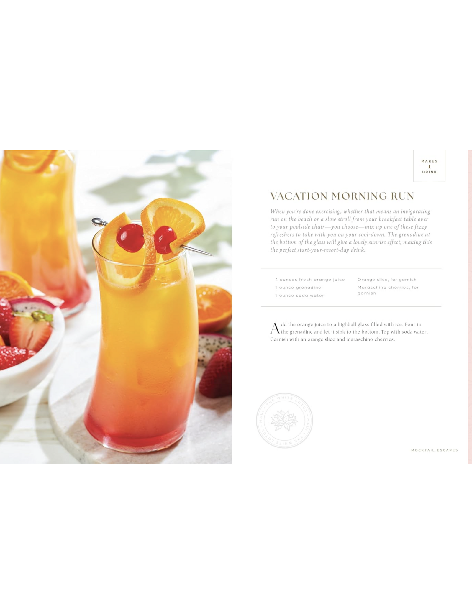 The White Lotus Official Cocktail Collection