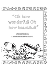 The Moomin Coloring Book