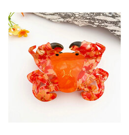 Orange Crab Claw Clip - Seconds Sale