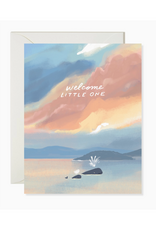 Karen Schipper Whales Welcome Little One Greeting Card