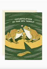 Congrats On Your New Tadpole Greeting Card