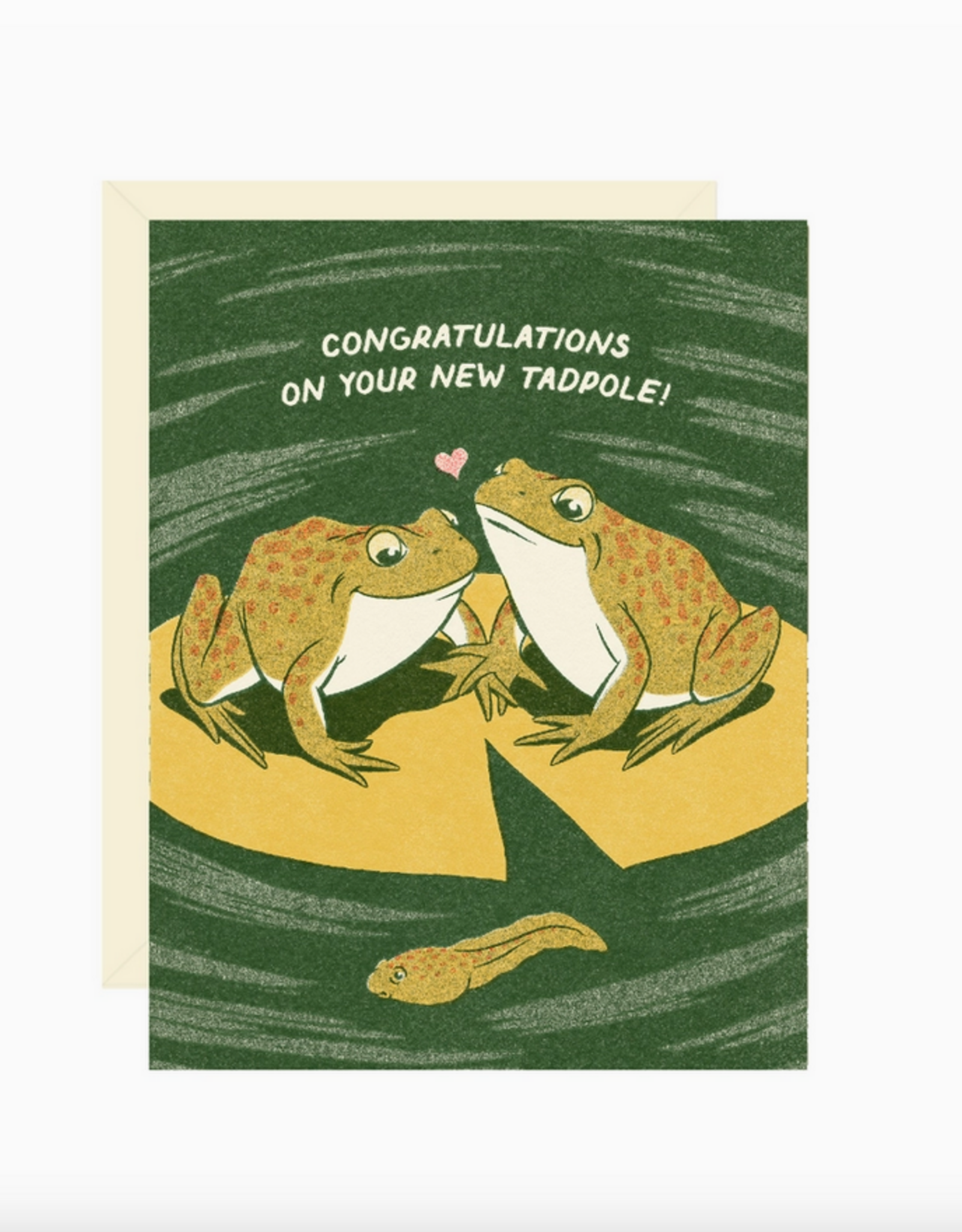 Congrats On Your New Tadpole Greeting Card