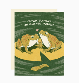 Congrats On Your New Tadpole Greeting Card