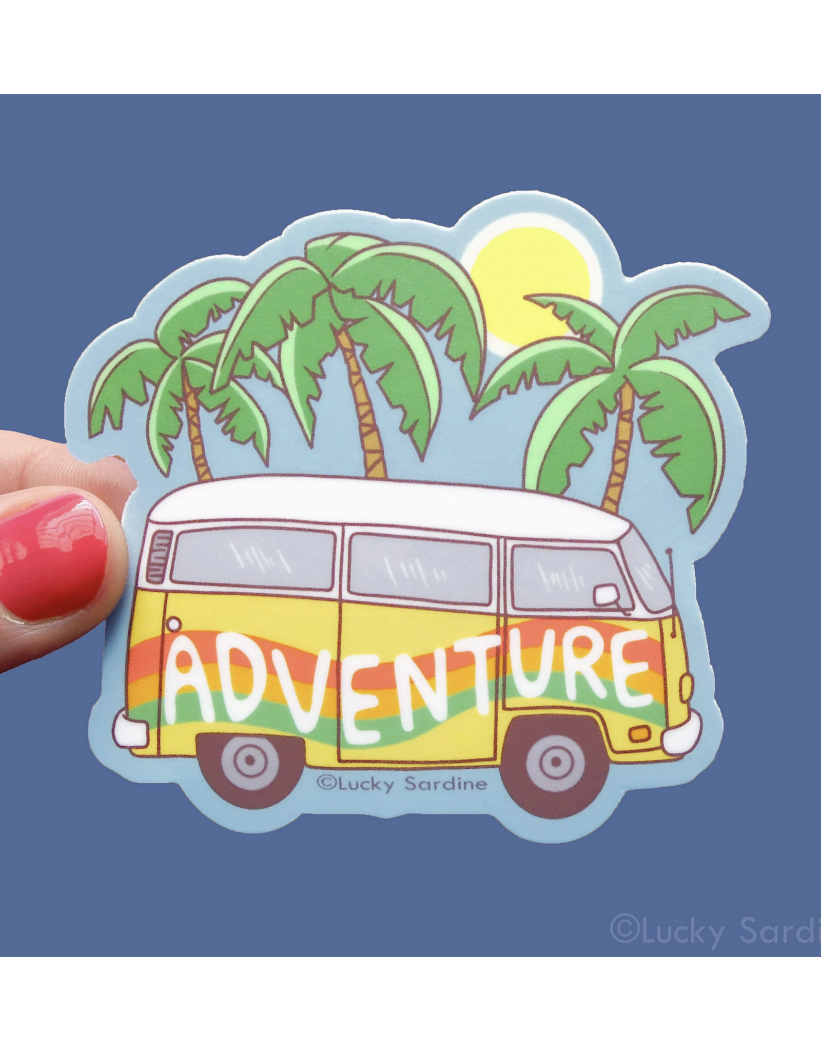 Adventure Van Sticker *