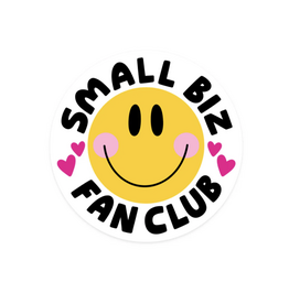 Small Biz Fan Club Sticker*