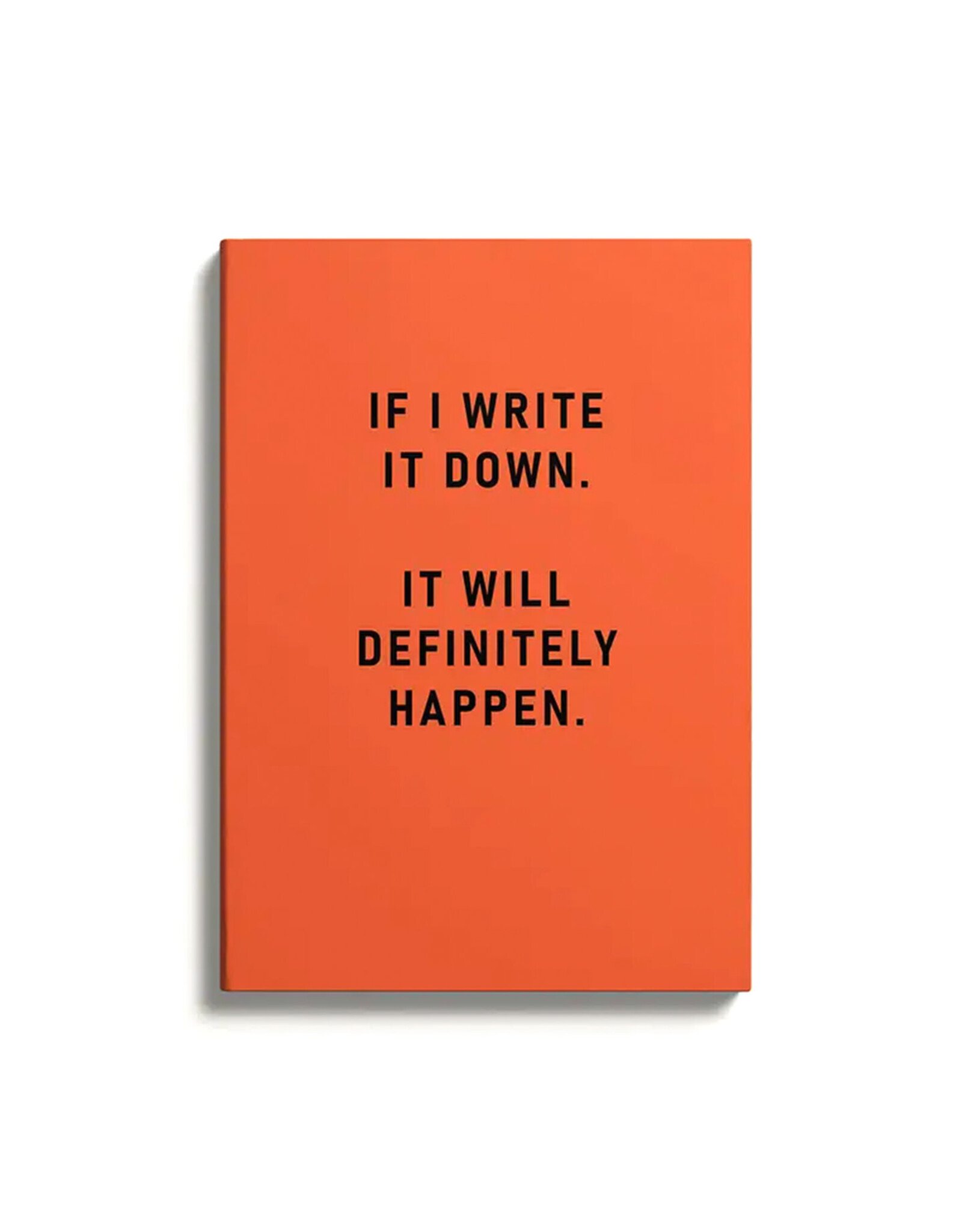 Definitely Happen Perfectbound Notebook - Seconds Sale