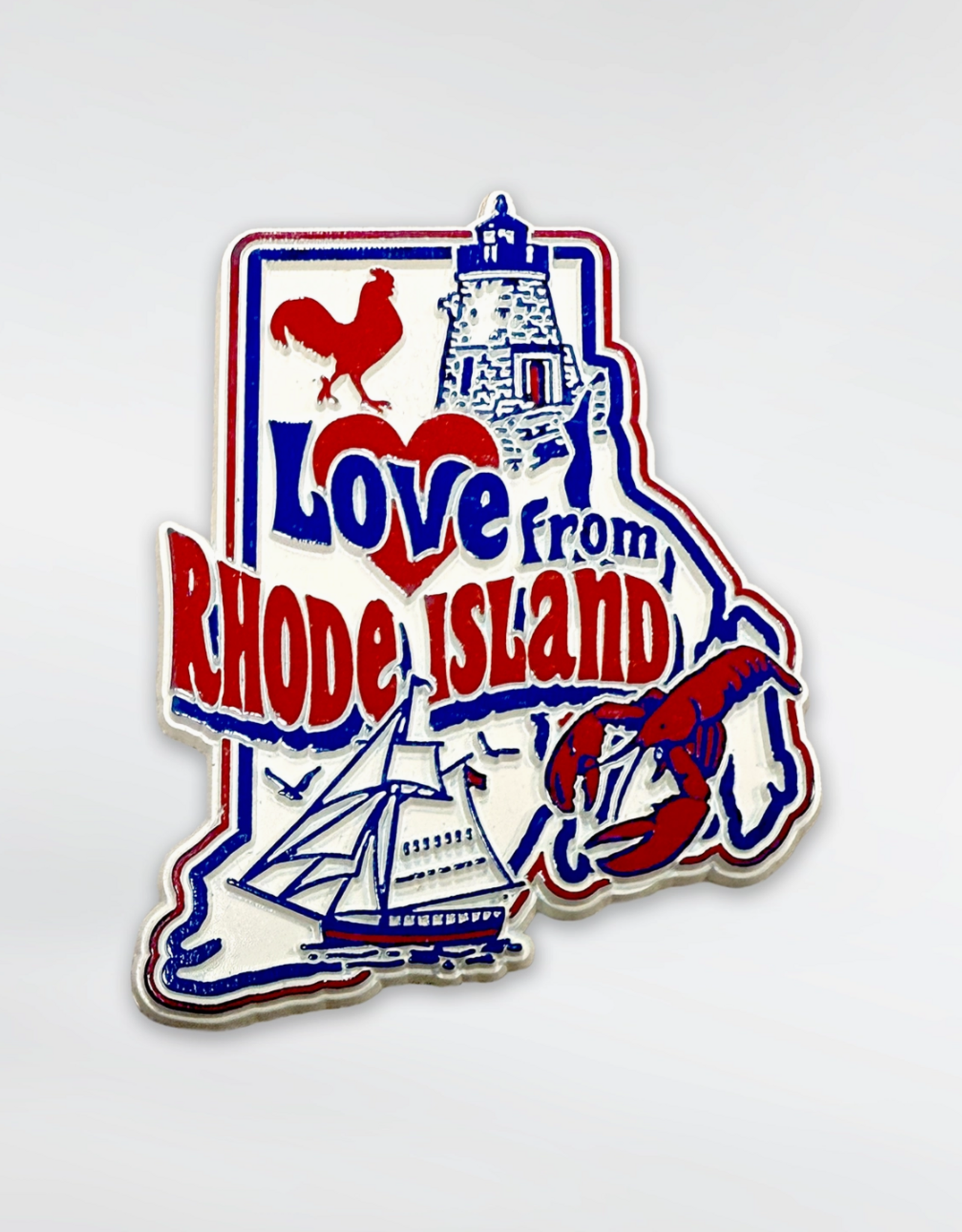 Love From Rhode Island Magnet