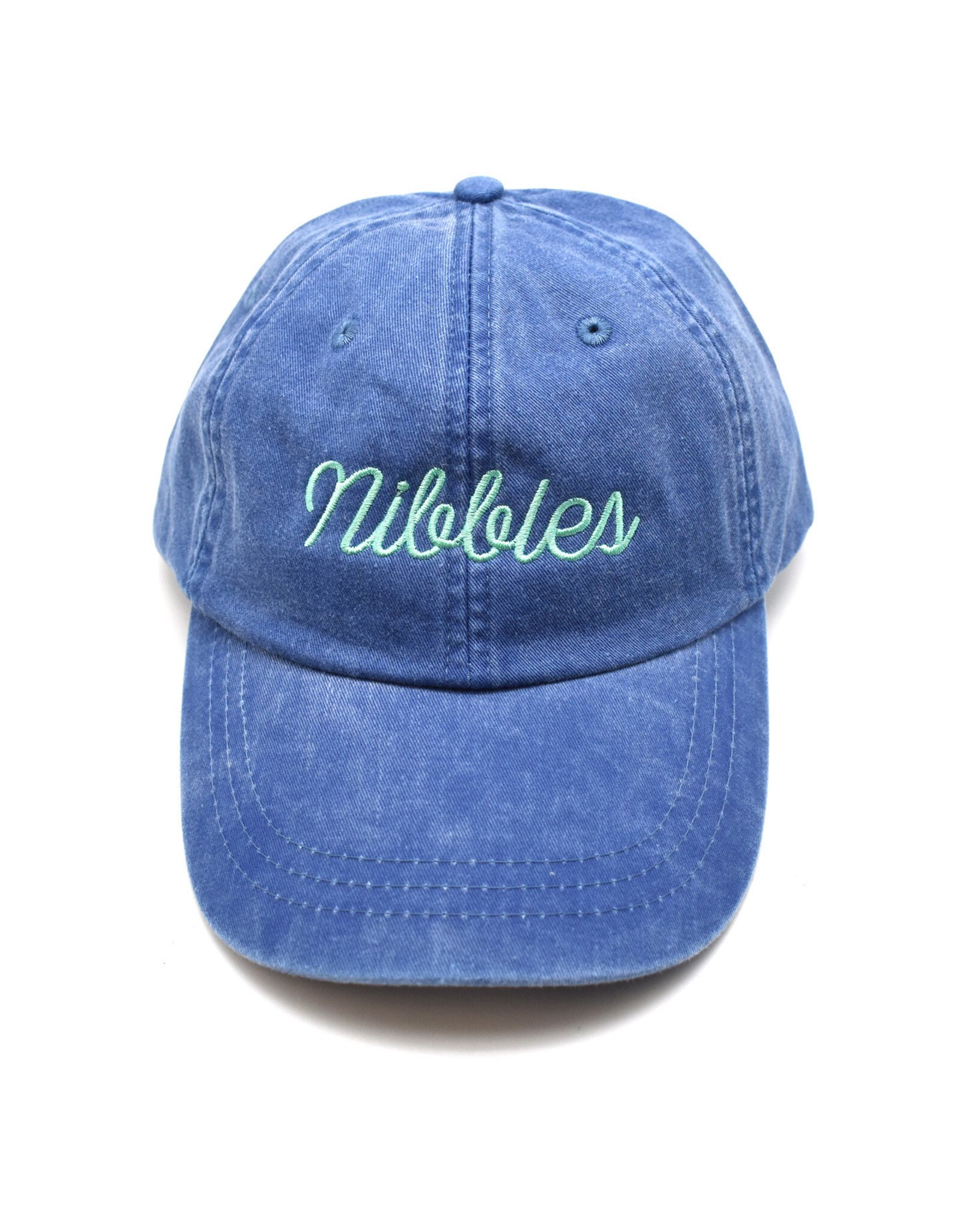 Nibbles Dad Hat - Royal/Aqua